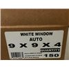 Image 2 : Lot of 150 - White Window Pastry Boxes 9x9x4"