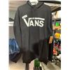 Image 1 : Vans Classic Pro Black Hooded Men's Sweatshirt  - Size Men's XL