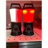 Image 4 : Lot of 2 Battery Operated Mini Lanterns with Clip Hangar on top