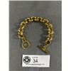 Image 1 : Spartina 449 Gold Tone Bracelet with Toggle Clasp- Very Nice Quality