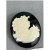 Image 2 : Unique Vintage Encased Cameo Brooch
