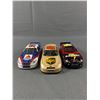 Image 1 : Lot Of 3 Nascar Collectible Die Cast Vehicles. 1/24 Scale