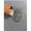 Image 2 : Roll of 1973 Mountie Quarters. Circulated. 40 Quarters