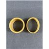 Image 2 : Lot of 2 Ivory Napkin Rings
