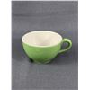 Image 2 : Set Of 4 Avocado Green Vintage Coffee Cups