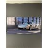 Image 1 : Picture Of A Porshe On Tin/Fibreglass. Approx. 24" x 48" NO SHIPPING