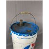 Image 2 : Royalite 5 Gallon Gear Lube Tin. Empty. NO SHIPPING
