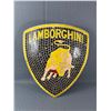 Image 1 : Lamborghini Wooden Plaque. Approx. 22" x 20".