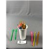 Image 1 : Lot Of Collectible Vintage Beverage Stir Sticks