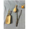 Image 2 : Lot of Small Wooden Vintage Items ( Tools Etc)