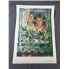 Image 2 : Lot of 2 Unframed Art Prints. The Window By Erika Klier and Girl with Hoop by Renoir