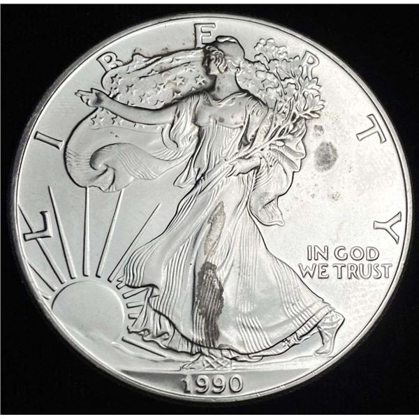 1990 American Silver Eagle