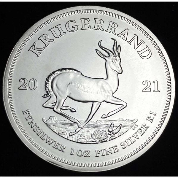 2021 South Africa Krugerrand 1 ozt Silver