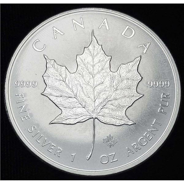 2016 Canada $5 Maple Leaf 1 ozt .9999 Silver