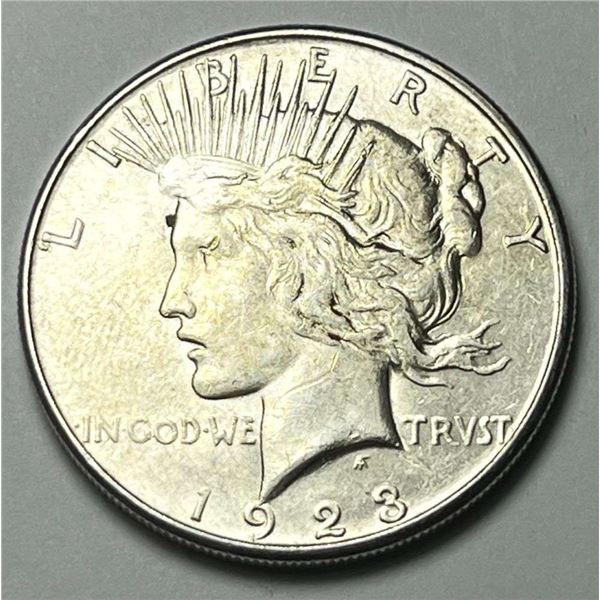 1923-S Peace Sliver Dollar