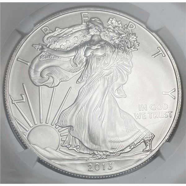 2013 American Silver Eagle NGC MS70 First Releases