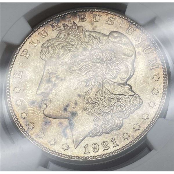 1921-S Morgan Silver Dollar NGC MS61