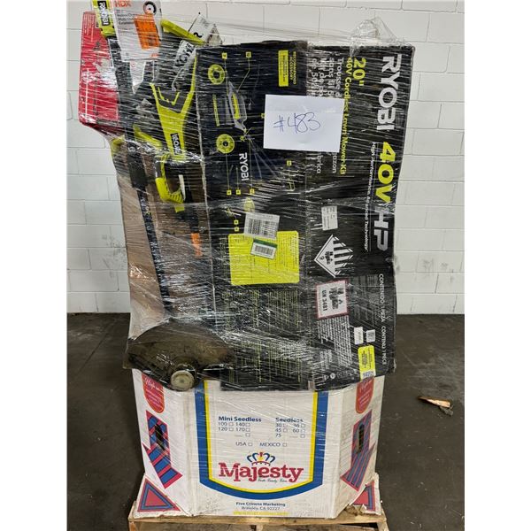 Pallet #483 - Home Depot y Mercancia general