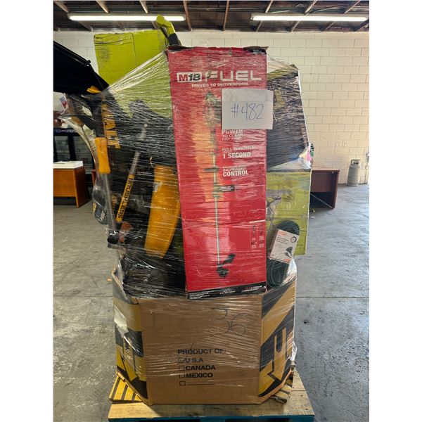 Pallet #482 - Home Depot y Mercancia general