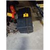 Image 4 : LOT OF MISC TOOLS, TOOL BOX, SHOP LIGHT, ETC