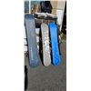 Image 4 : 3 SNOWBOARDS W/ BINDINGS