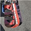 Image 2 : 3 SNOWBOARDS W/ ASSORTED BINDINGS