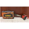 Image 1 : PARTIAL DEWALT CORDLESS TOOL KIT, AND HOMELITE CHAINSAW