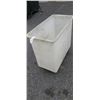 Image 1 : WHITE ROLLING PLASTIC BIN