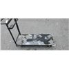 Image 2 : INDUSTRIAL STEEL SHOP CART SOLID BOTTOM