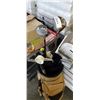 Image 3 : VINTAGE GOLF BAG W/ LEFT AND RIGHT CLUBS