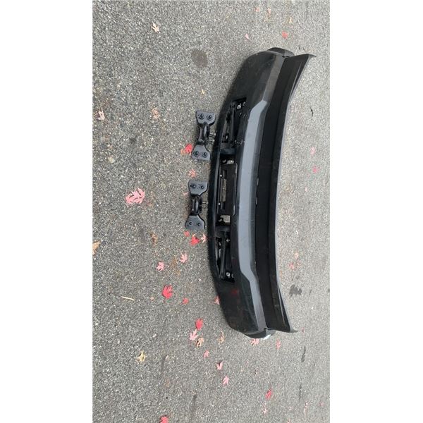 BLACK FORD 1-TON BUMPER W/ TOW HOOKS