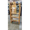 Image 1 : WOOD STORAGE SHELF