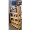 Image 3 : WOODEN PANTRY STORAGE SHELF