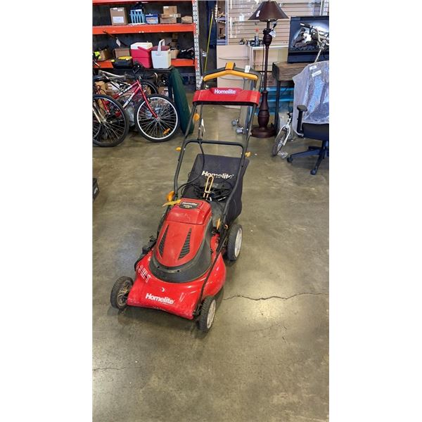 HOMELITE CORDLESS 24 VOLT LAWN MOWER WITH CHARGER - ELECTRICAL ISSUE, NOT WORKING