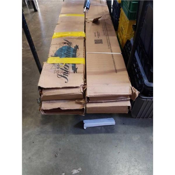 4 NEW BOXES HARDWOOD FLOORING 3/4" X 5"