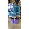 Image 3 : 6 STORAGE TOTES W/ LIDS