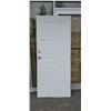 Image 1 : 34 INCH WHITE  EXTERIOR DOOR W/ HANDLE