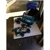 Image 1 : MAKITA  CORDLESS 4PC TOOLSET WITH 2 BATTERIES AND CHARGER TESTED AND WORKING