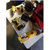 Image 2 : DEWALT 18V CORDLESS 4PC TOOLSET WITH 2 BATTERIES AND CHARGER