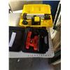 Image 1 : CASED LASER LEVEL WITH BLACK AND DECKER SANDER BOTH TESTED AND WORKING