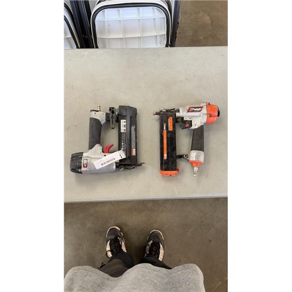 PASSLODE AND PORTER CABLE AIR NAILERS BOTH TESTED AND WORKING