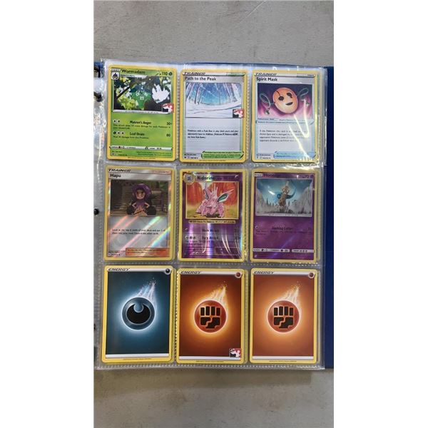 BINDER OF POKEMON CARDS