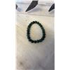 Image 3 : BLACK KYNITE DISPLAY W/ CITRINE ROUGH POINT AND MOSS AGATE BRACELET