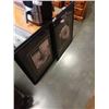 2 FRAMED FLOWERS