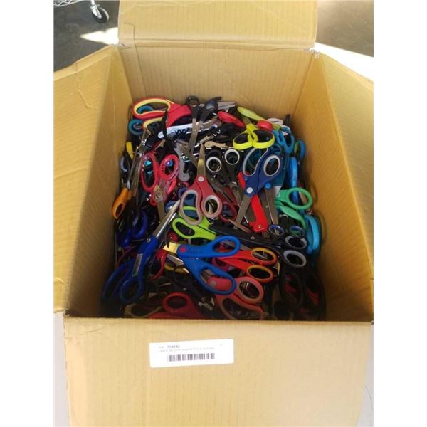 LARGE BOX OF ASSORTED SCISSORS