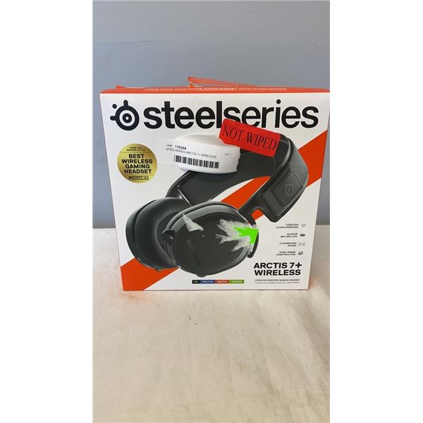 STEELSERIES ARCTIS 7+ WIRELESS GAMING HEADSET - TESTED WORKING - RETAIL $219