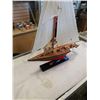 Image 2 : HANDCRAFTED SHAMROCK WOODEN SHIP