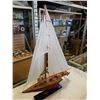 Image 3 : HANDCRAFTED SHAMROCK WOODEN SHIP