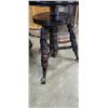 Image 2 : 3 LEG ADJUSTABLE HEIGHT PIANO STOOL W/ GLASS CLAW FEET