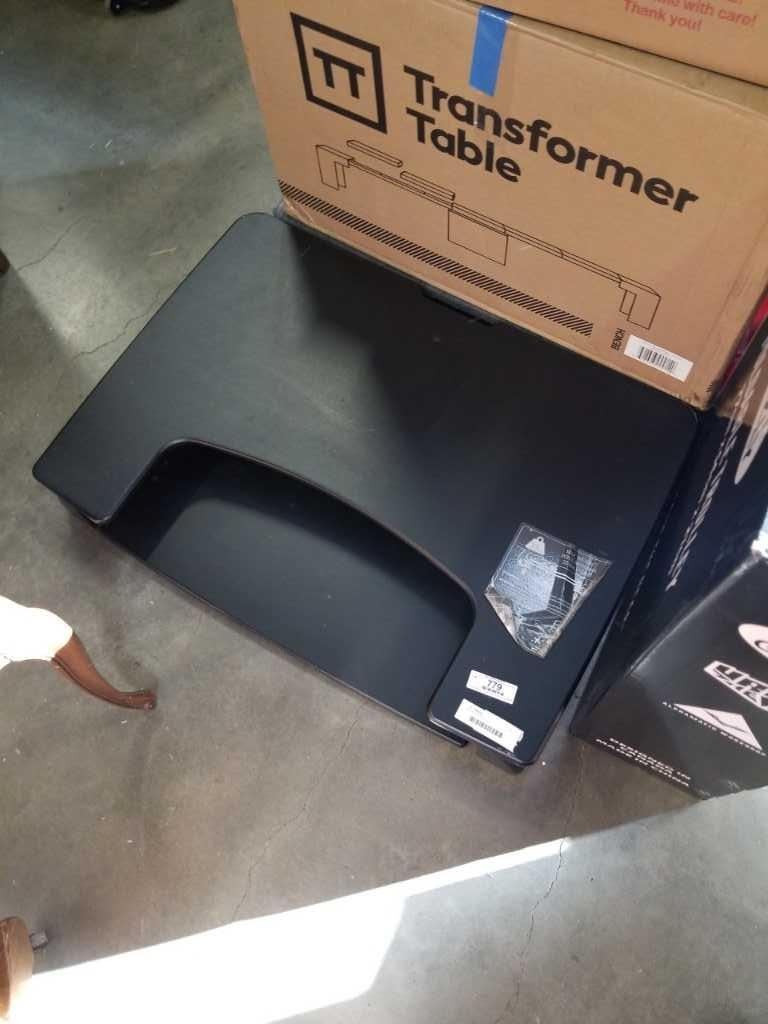 BLACK DESK RISER